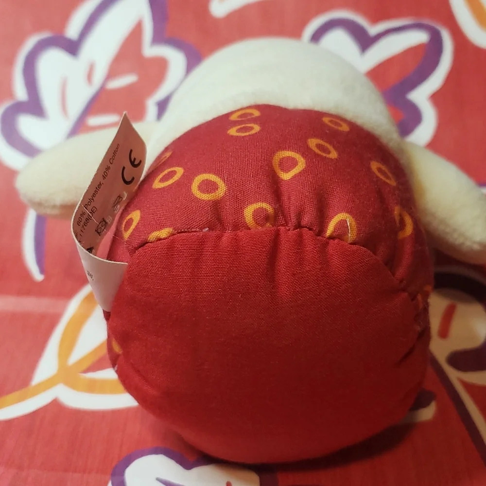 Alien ET Polar Bear Rattle Bell Charm Toy Little Kawaii Space Creature Upcycled - Picture 7 of 10